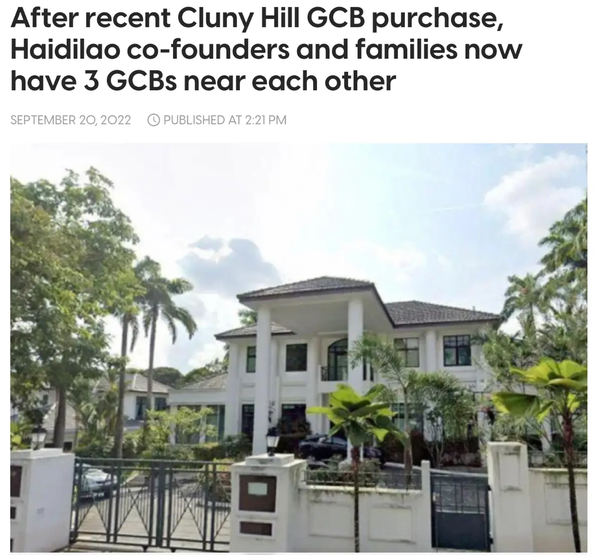 Rich Men buying GCBs in Singapore