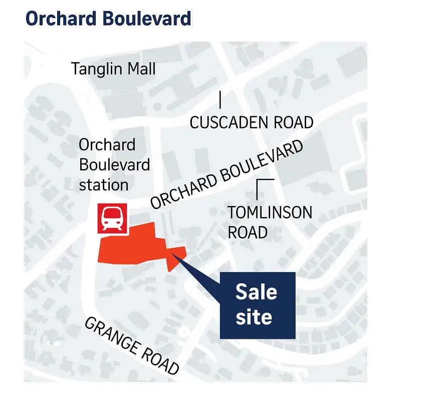 Orchard Boulevard Site under GLS