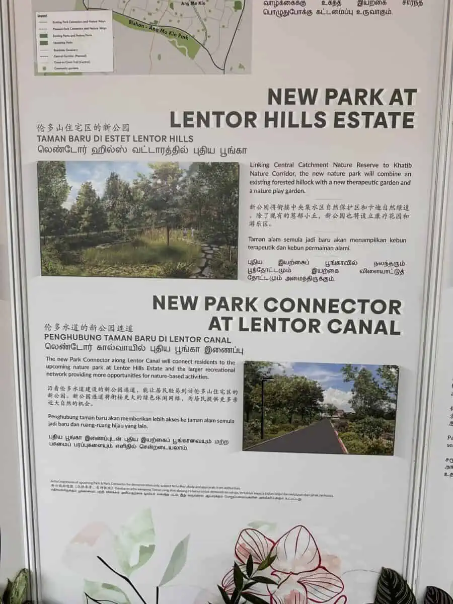 Lentor Area Park Connector