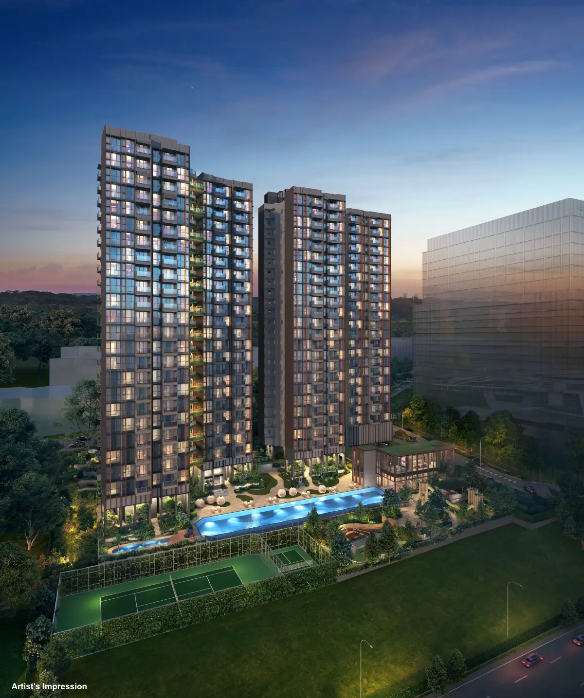 Two Towers at Lyndenwoods